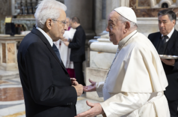 Messaggio del Presidente Mattarella a Sua Santità Papa Francesco in occasione della Giornata Mondiale della Pace